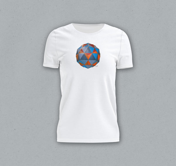 Icosidodecahedron - T shirts (Ladies)